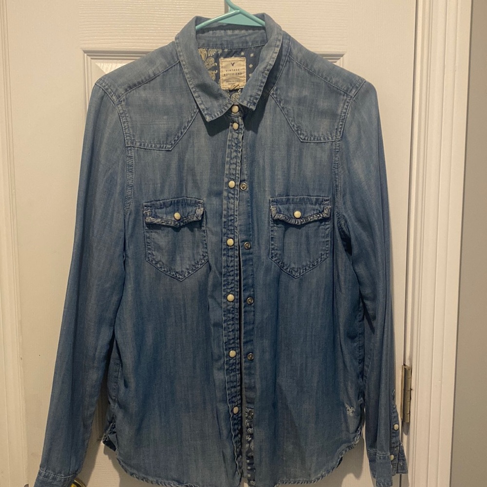 AE vintage denim shirt